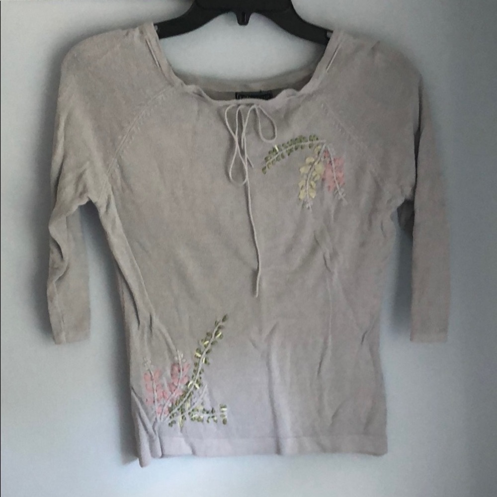 Takeout 3/4 sleeve sweater